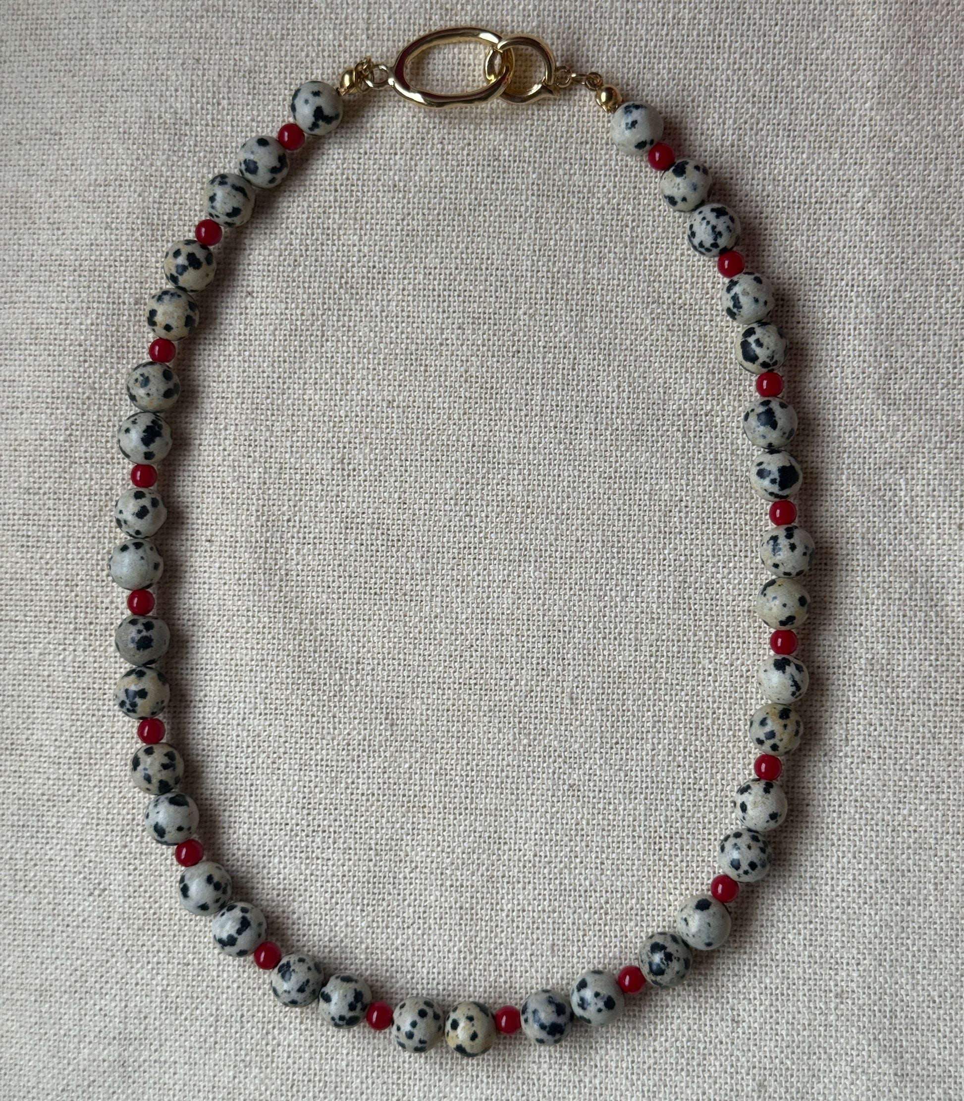 Collar Galleta de Amapola