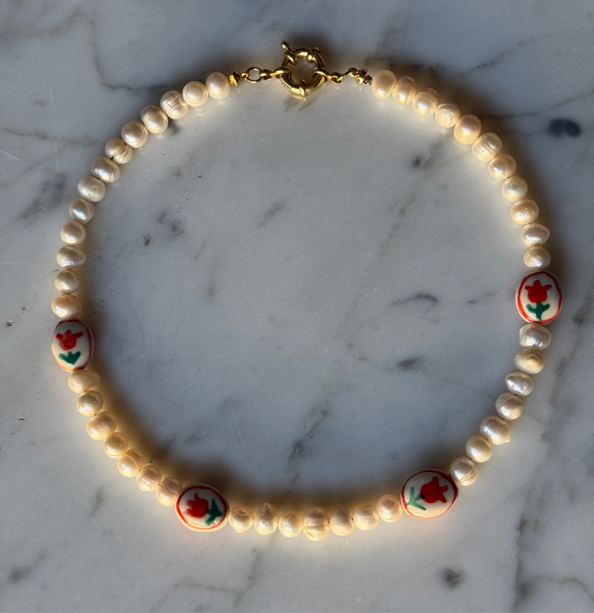 Collar “Siena al atardecer”