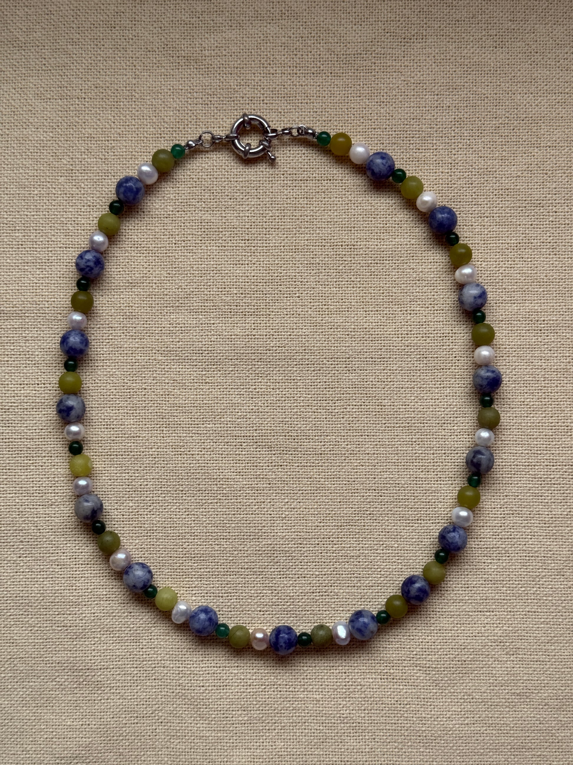 Collar Higo verde