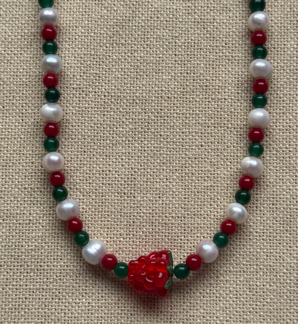 Collar Frambuesa Real