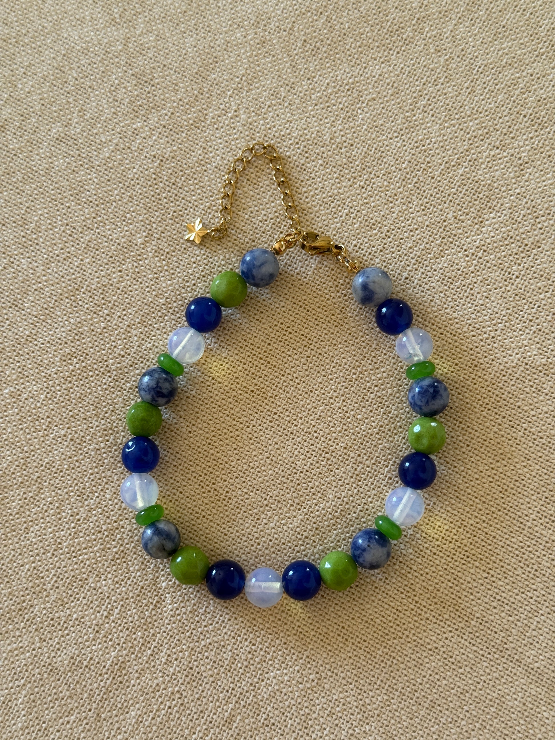 Pulsera/Tobillera Reflejo del Lago