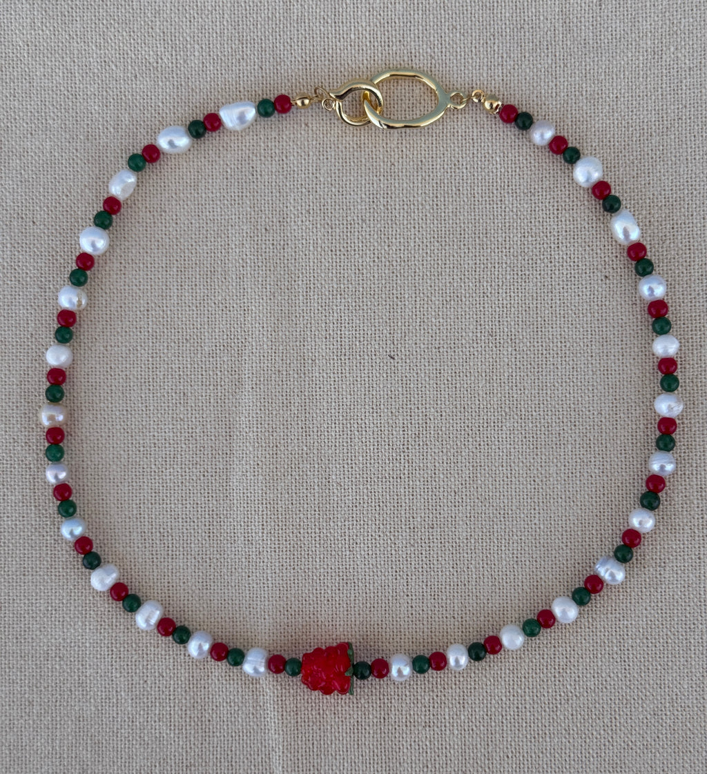 Collar Frambuesa Real